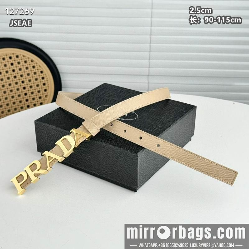 Prada belt 25mmX90-115cm 8L04