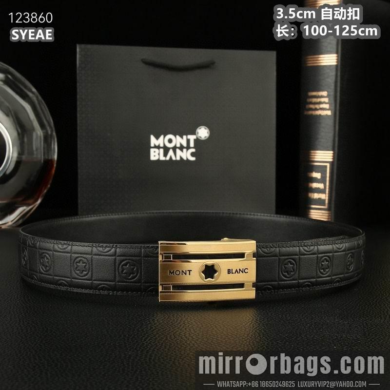Montlanc belt 35mmX100-125cm 8L50