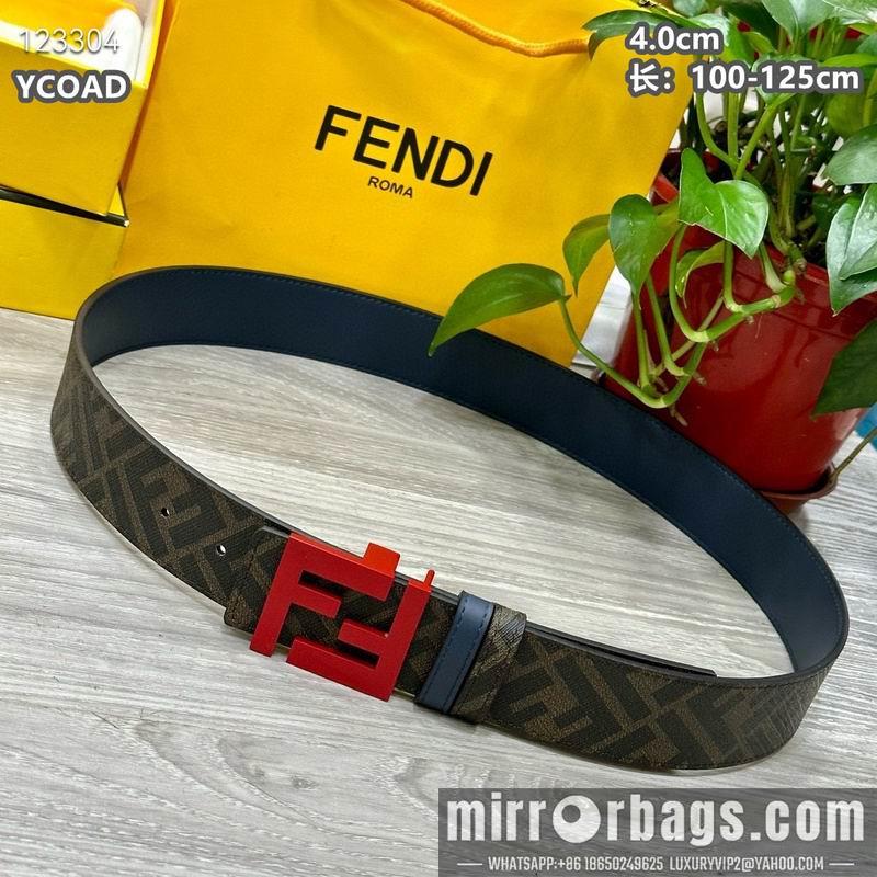 Fendi belt 40mmX100-125cm 8L76
