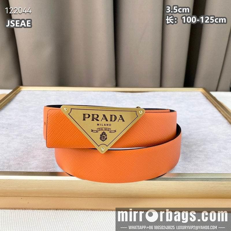 Prada belt 35mmX100-125cm 8L43