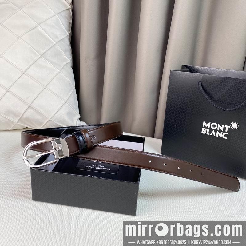 Montblanc belt 35mmX95-125cm 7D05