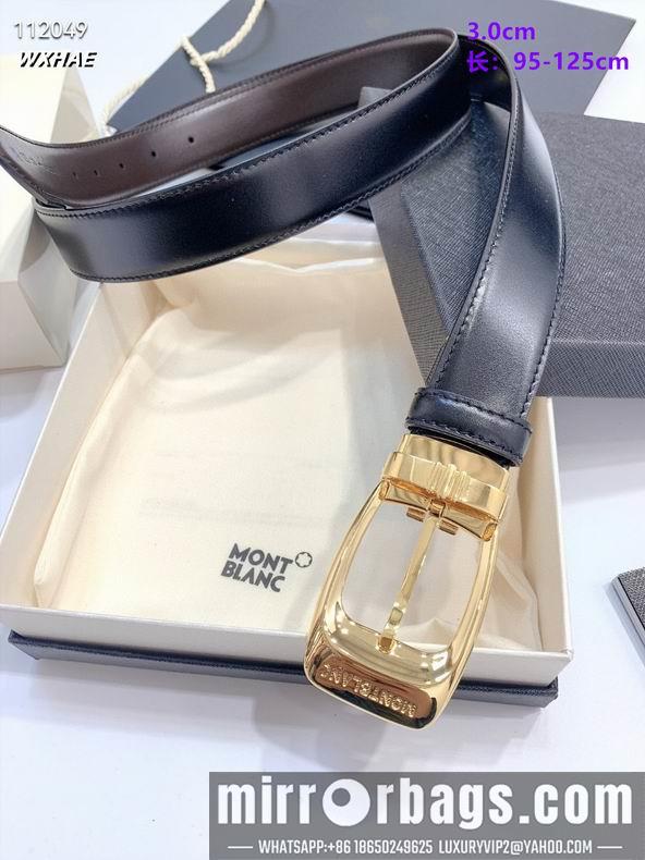 Montblanc belt 30mmX95-125cm 8L02