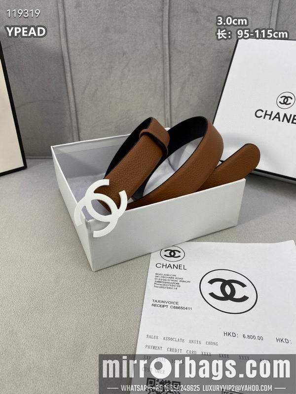 Chanel belt 30mmX95-115cm 8L040801