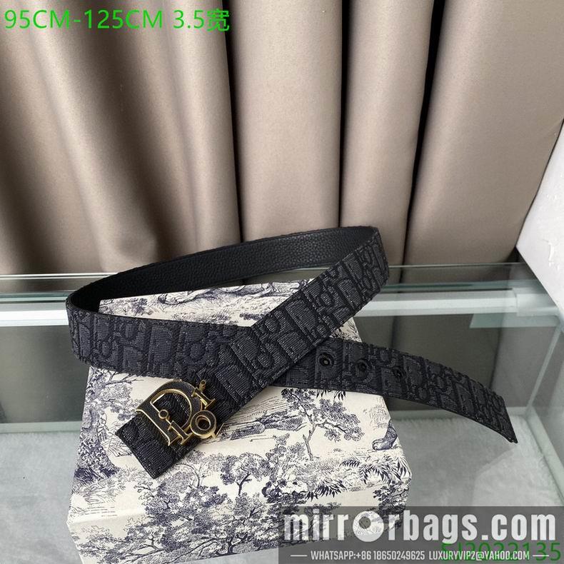 Dior belt 35mmX95-125cm 7D11