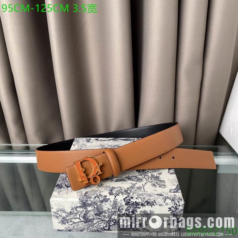 Dior belt 35mmX95-125cm 7D14