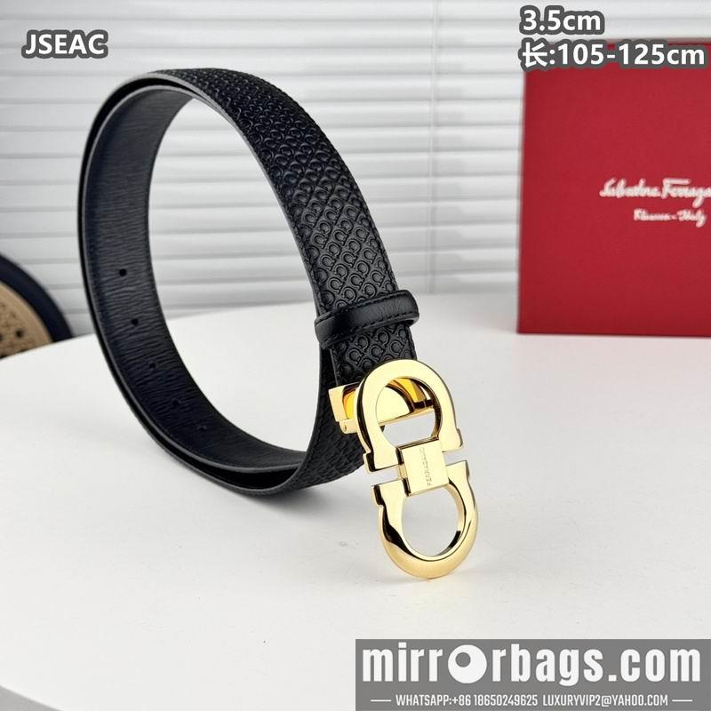 Ferragamo belt 35mmX105-125cm 8L128