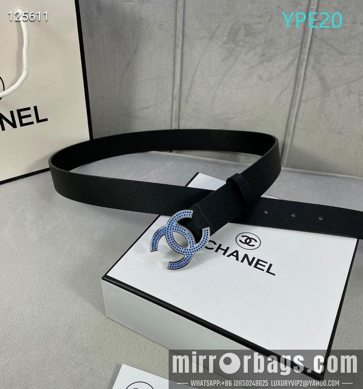 Chanel belt 30mmX95-125cm XH05