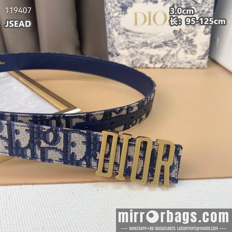Dior belt 30mmX95-125cm 8L040801