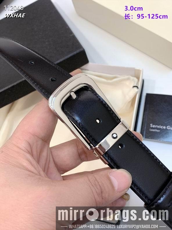 Montblanc belt 30mmX95-125cm 8L01