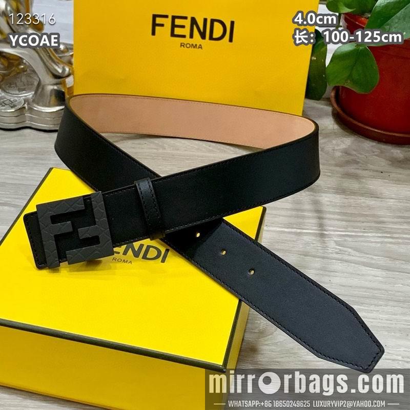 Fendi belt 40mmX100-125cm 8L49