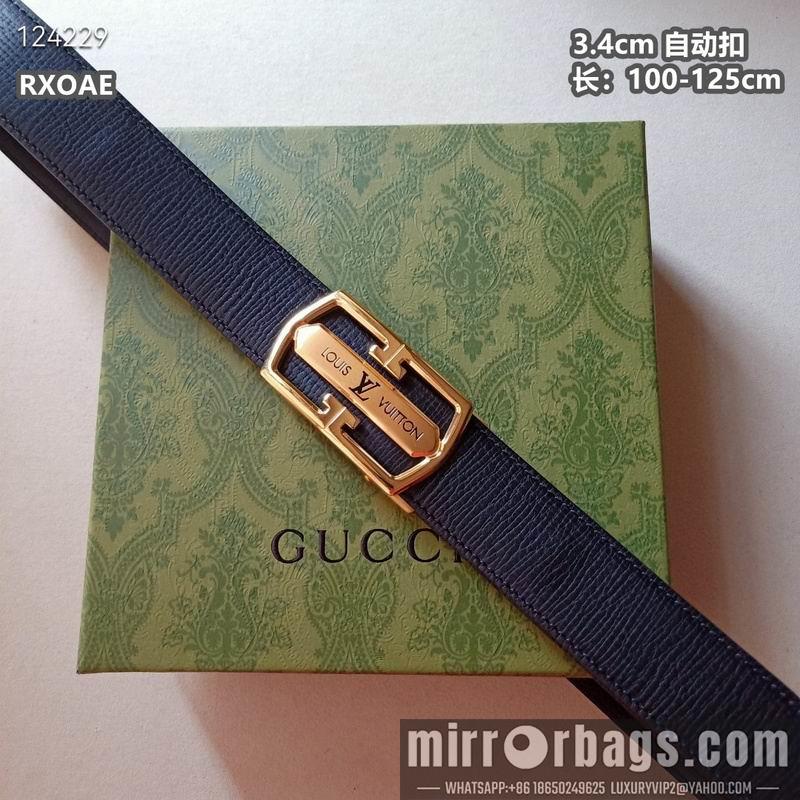 LV belt 34mmX100-125cm 8L31