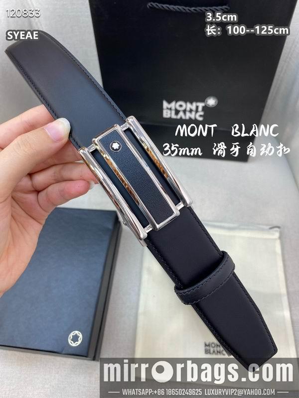 Montblanc belt 自动扣 35mmX100-125cm 8L072013