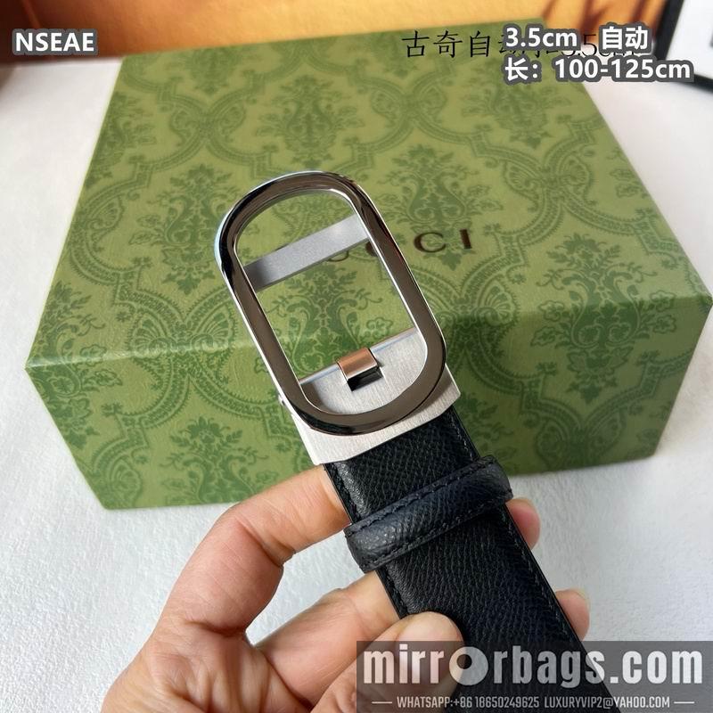 Gucci belt 35mmX100-125cm 8L91