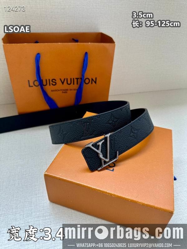 LV belt 35mmX95-125cm 8L09