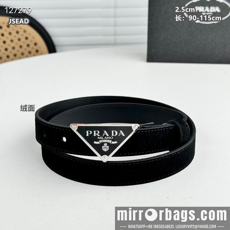 Prada belt 25mmX90-115cm 8L02