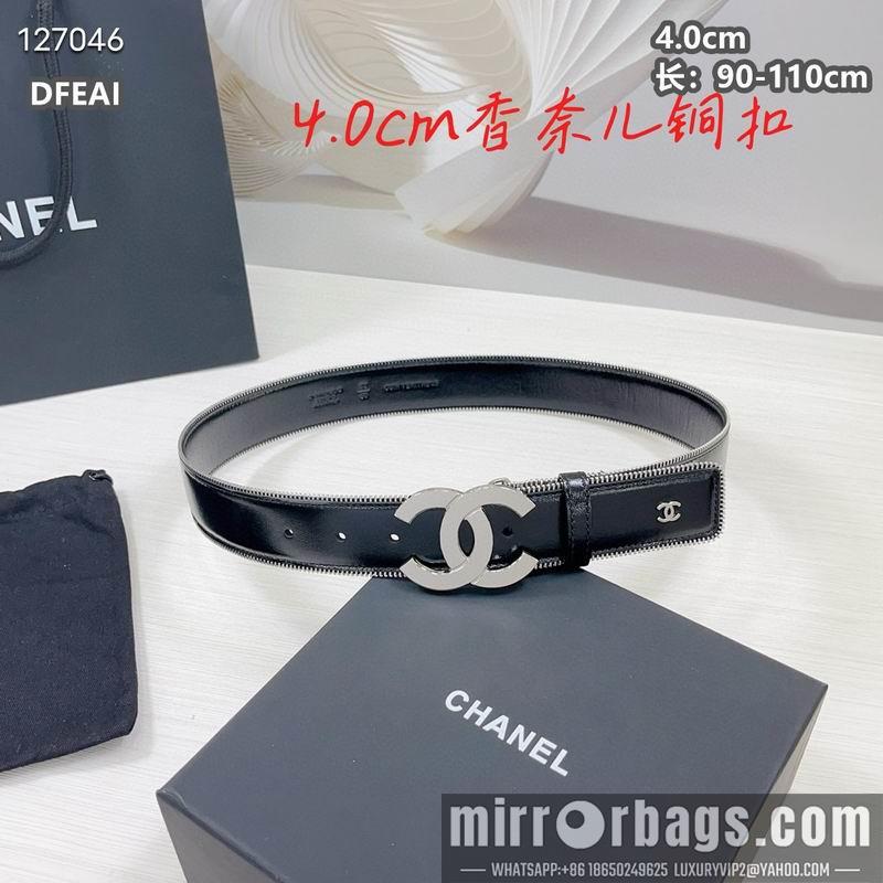 Chanel belt 40mmX90-115cm 8L03