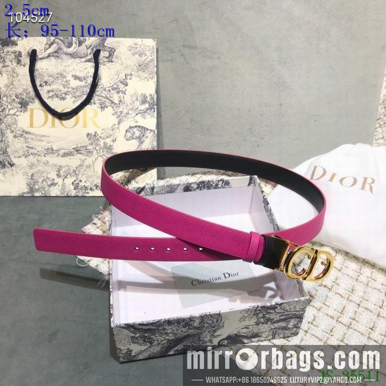 Dior Belt 25mmX95-110cm 8L01