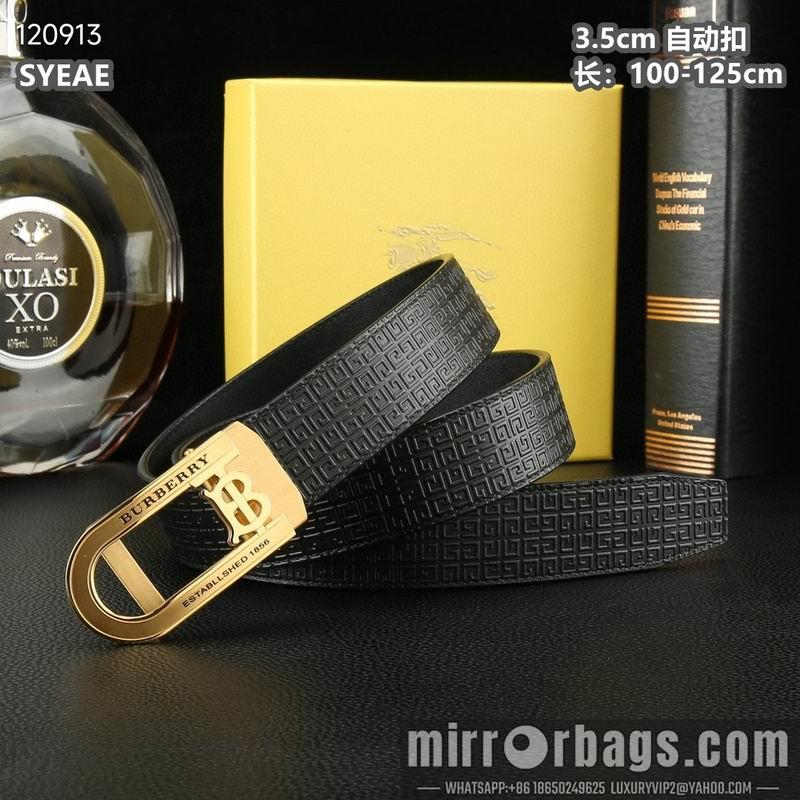Burberry belt 35mmX100-125cm 8L89