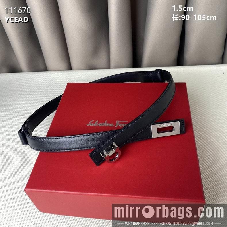 Ferragamo Belt 15mmX90-105cm 8L02