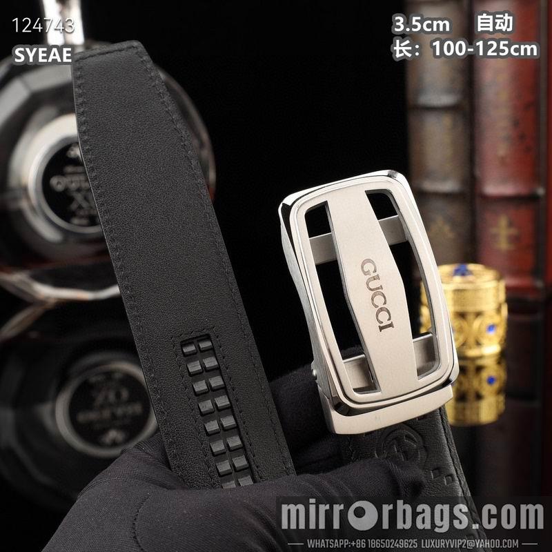 Gucci belt 35mmX100-125cm 8L30