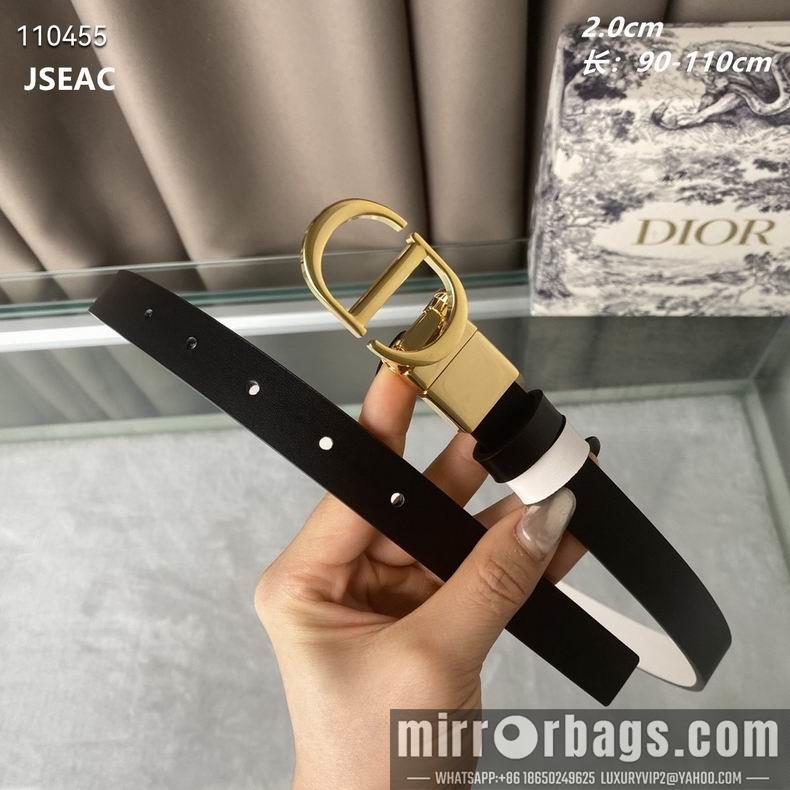 Dior Belt 20mmX90-110cm 8L01