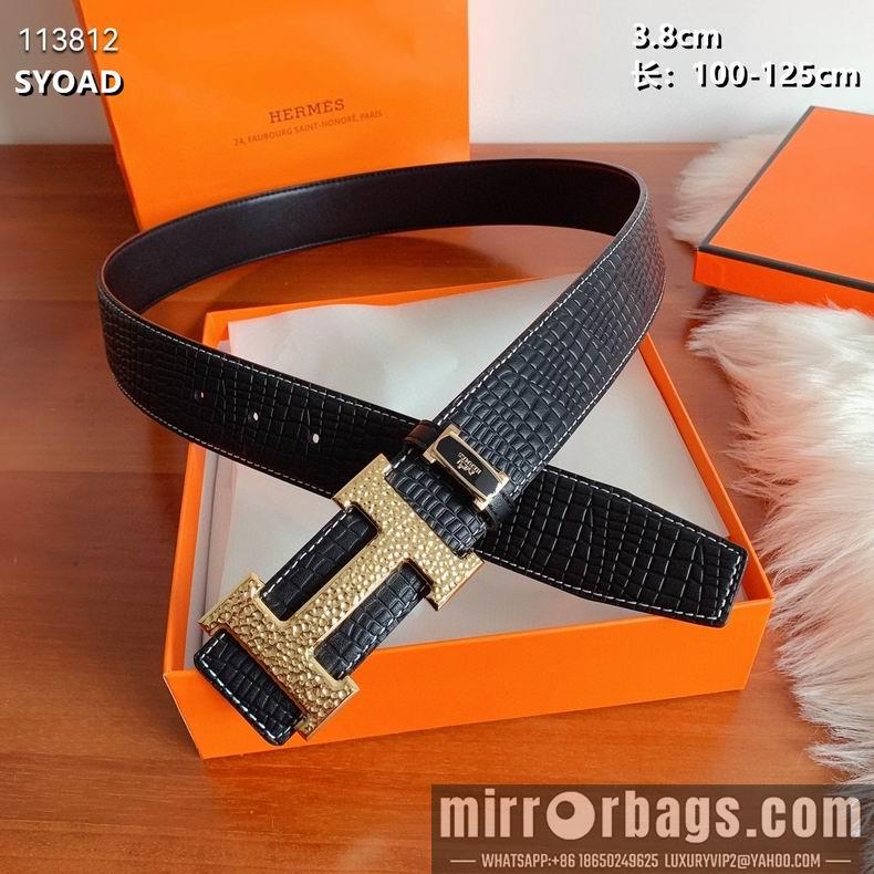 Hermes belt 38mmX100-125cm 8L082508