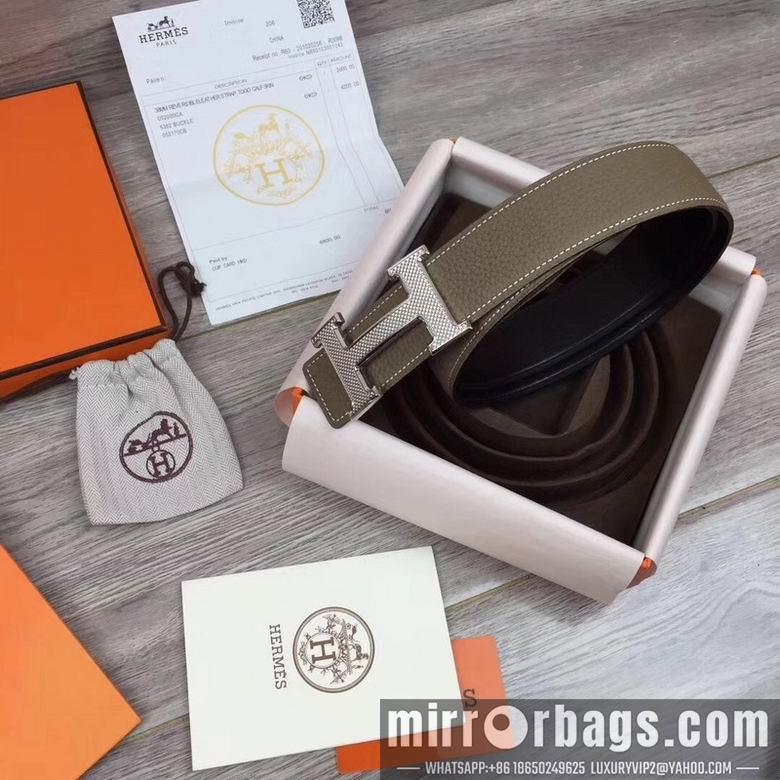 Hermes Belt 38mmX100-125cm 7D05