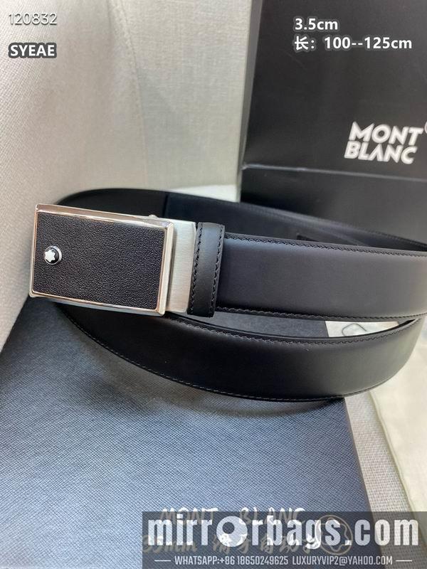 Montblanc belt 自动扣 35mmX100-125cm 8L072012