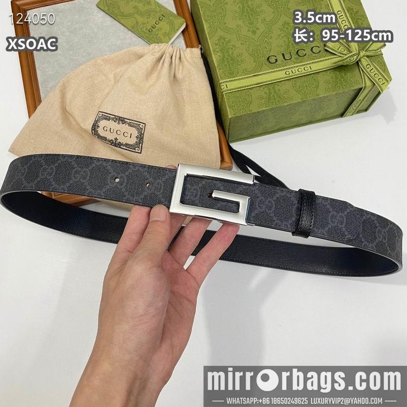 Gucci belt 35mmX95-125cm 8L10