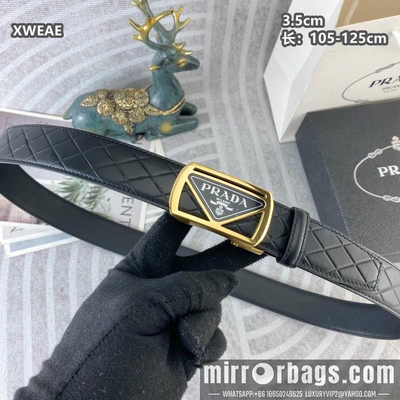 Prada belt 35mmX105-125cm 8L64