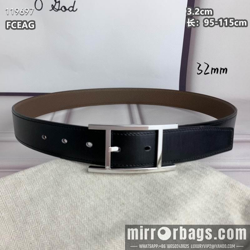 Hermes belt 32mmX95-115cm 8L040802
