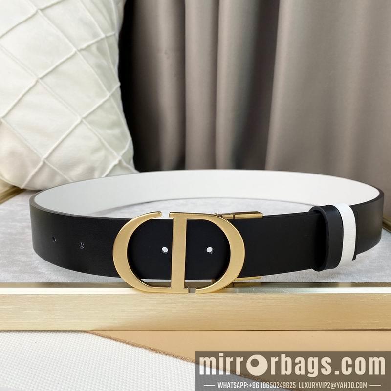 Dior belt 35mmX95-135cm 7D27