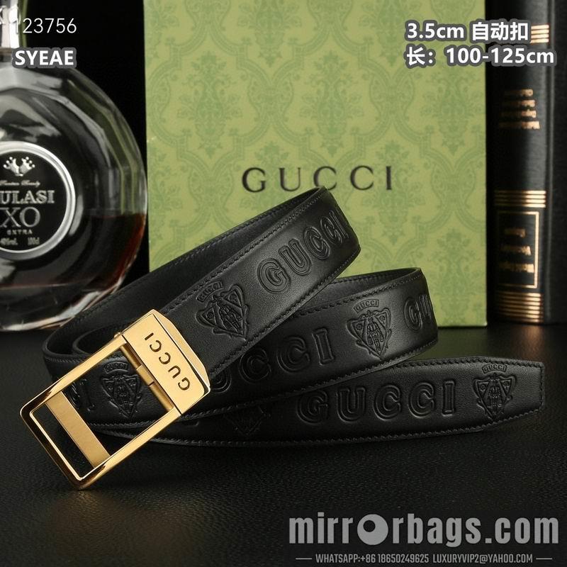 Gucci belt 35mmX100-125cm 8L51