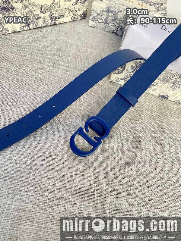Dior belt 30mmX90-115cm 8L01