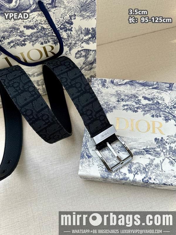 Dior belt 35mmX95-125cm 8L38