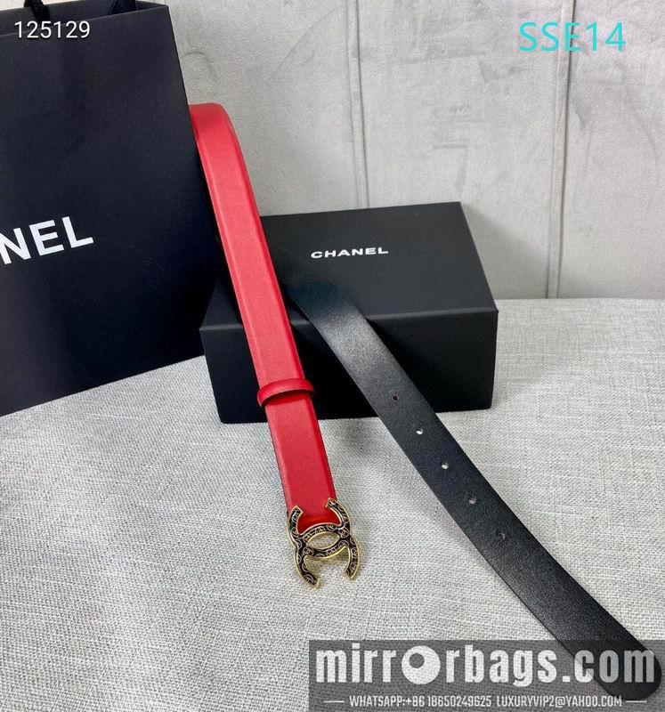 Chanel belt 30mmX95-125cm XH01