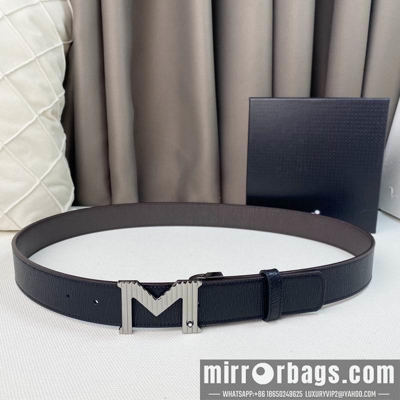 Montblanc belt 35mmX95-125cm 7D07