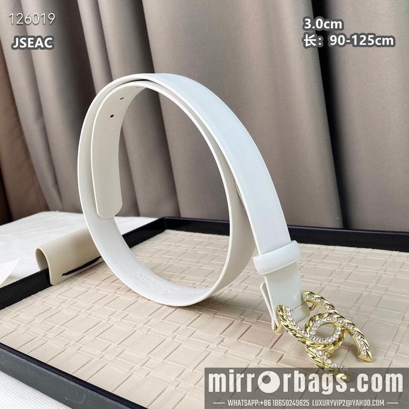 Chanel belt 30mmX90-125cm 8L18