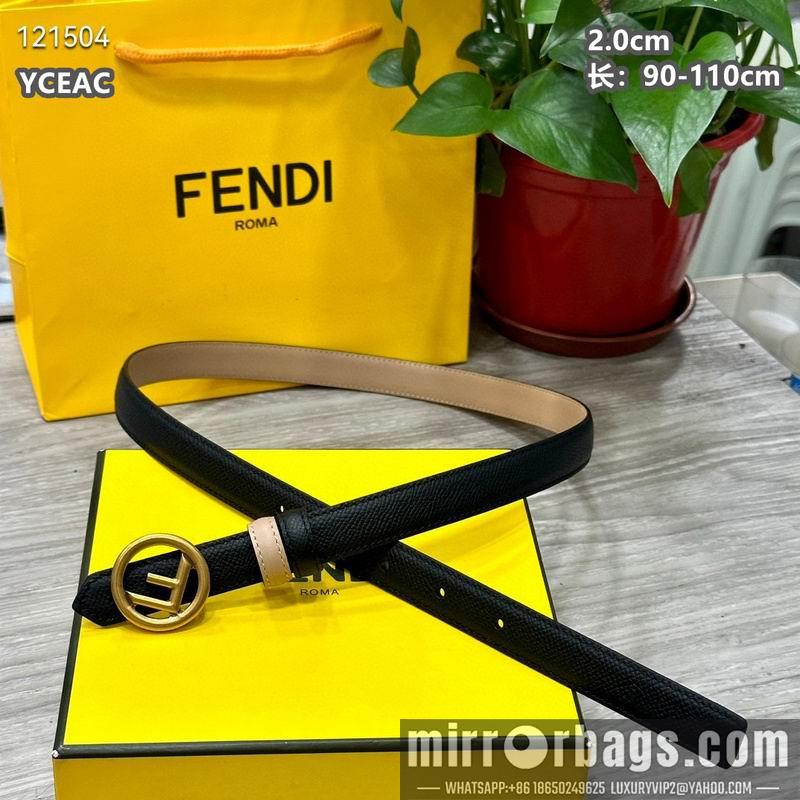 Fendi belt 20mmX90-110cm 8L17