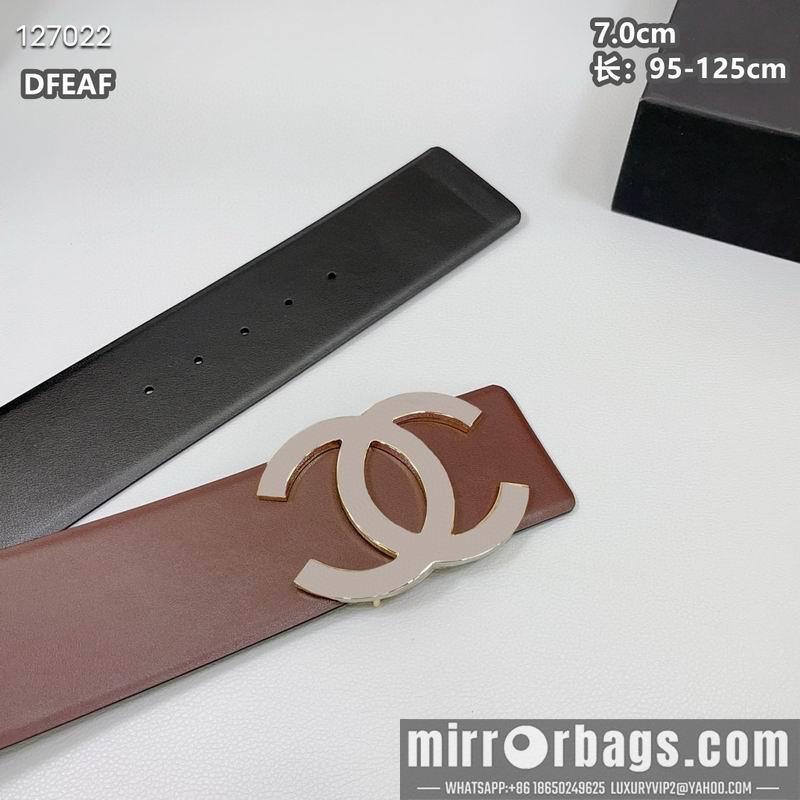 Chanel belt 70mmX95-125cm 8L03