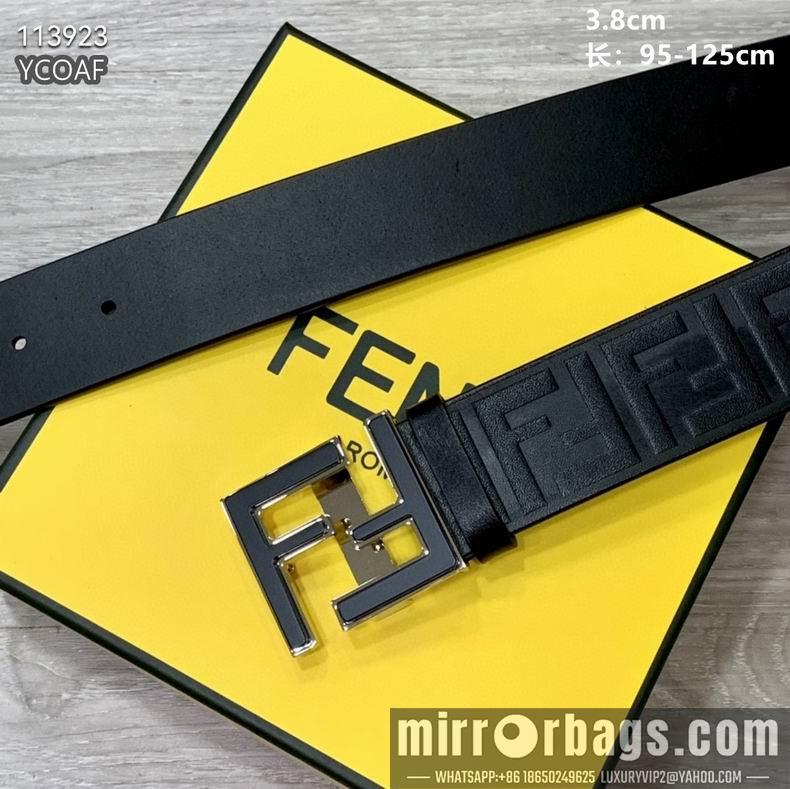 Fendi Belt 38mmX95-125cm 8L06