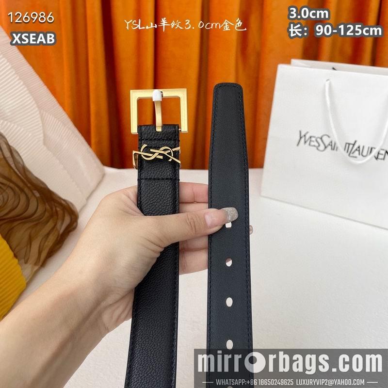 YSL belt 30mmX90-125cm 8L15