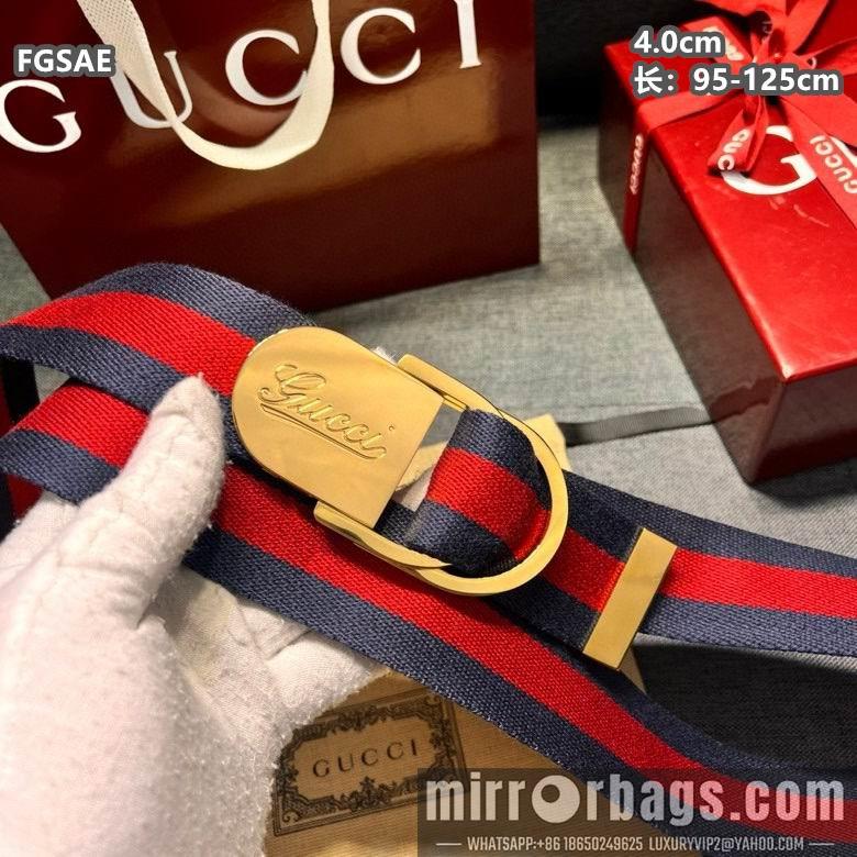 Gucci belt 40mmX95-125cm 8L10