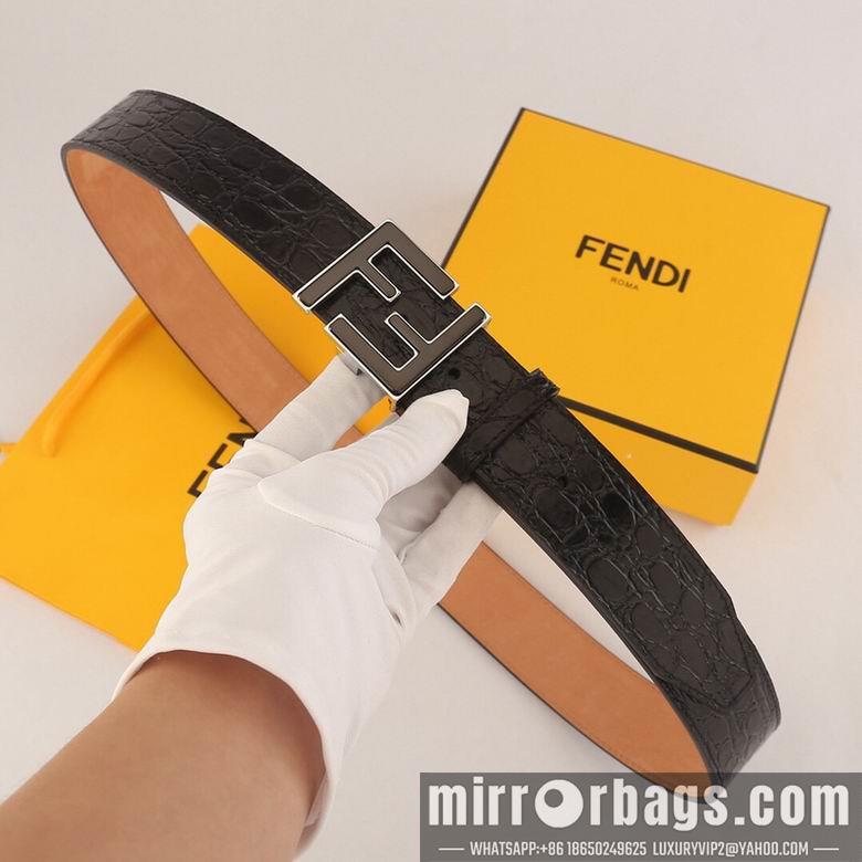 Fendi Belt 38mmX95-125cm 7D35