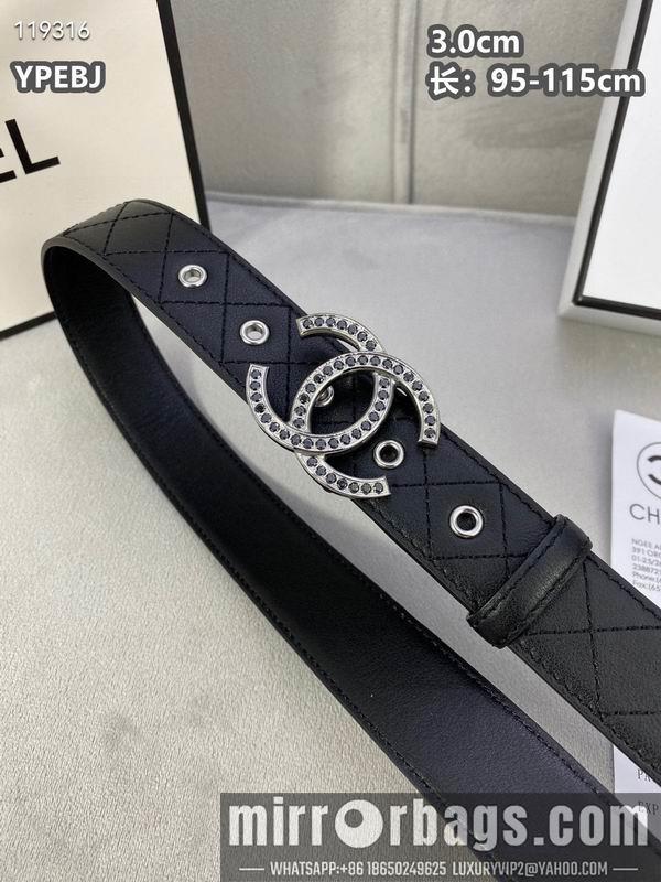 Chanel belt 30mmX95-115cm 8L040805