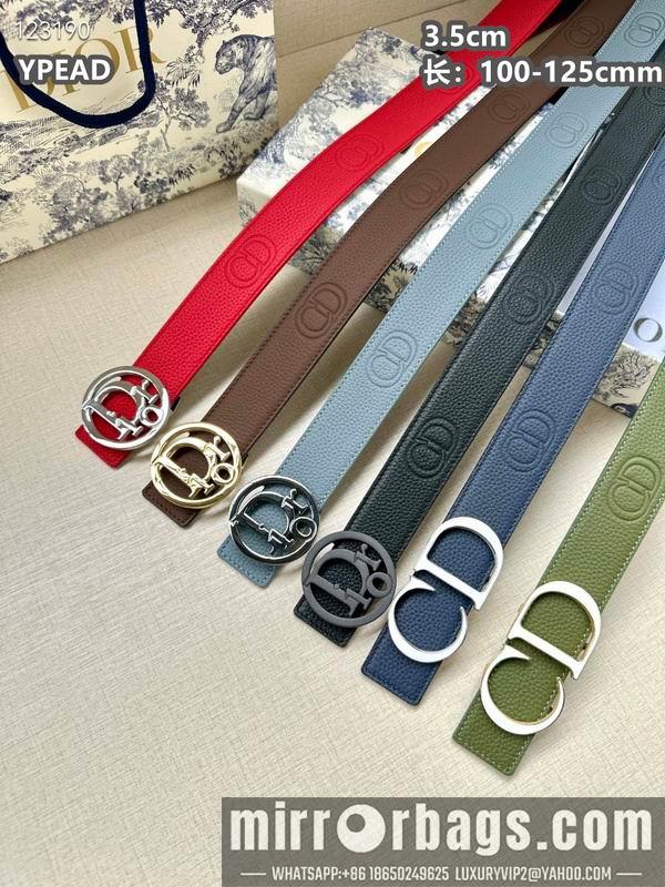 Dior belt 35mmX100-125cm 8L31