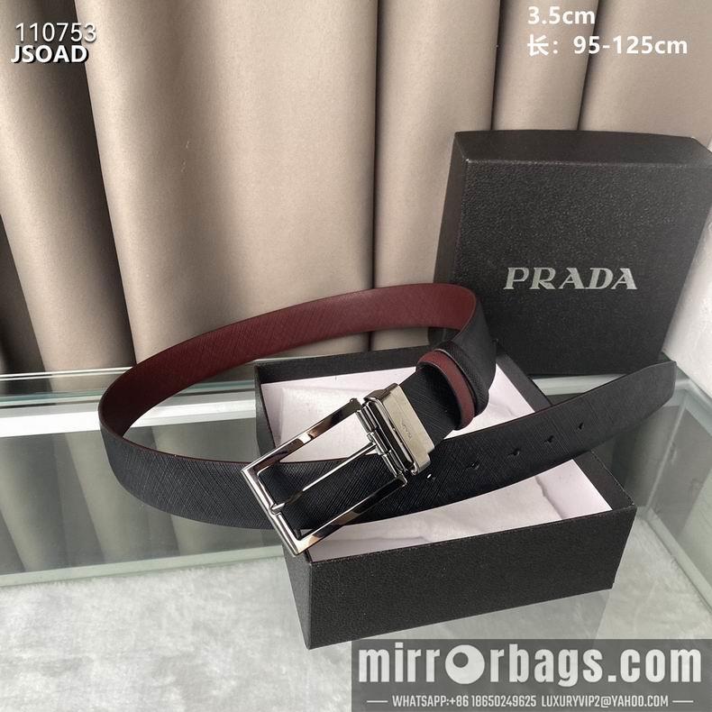 Prada belt 35mmX95-125CM 8L05