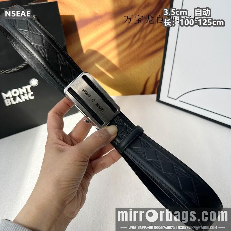 Montlanc belt 35mmX100-125cm 8L70