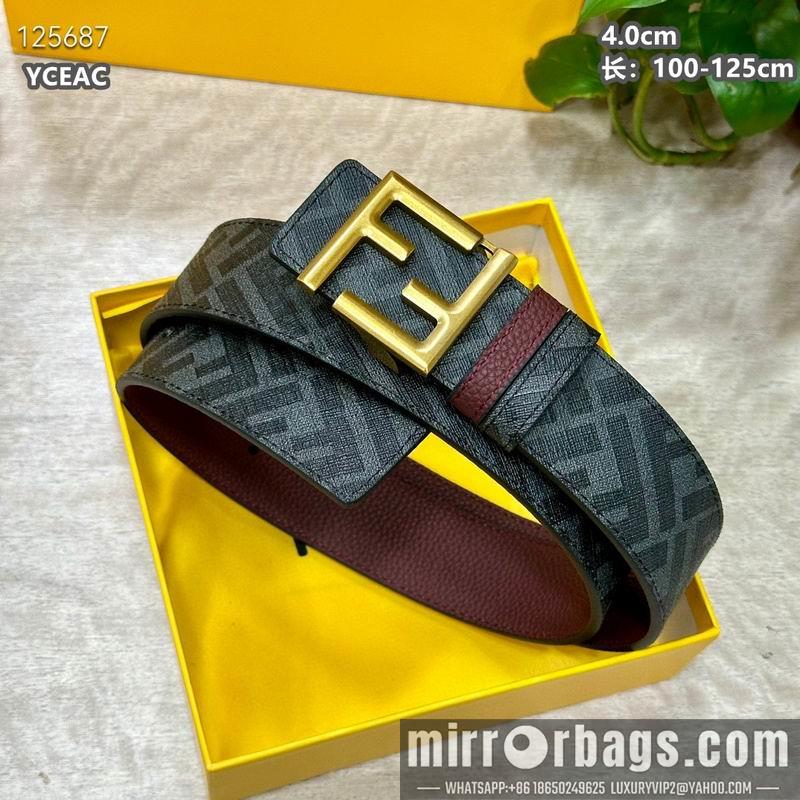 Fendi belt 40mmX100-125cm 8L28