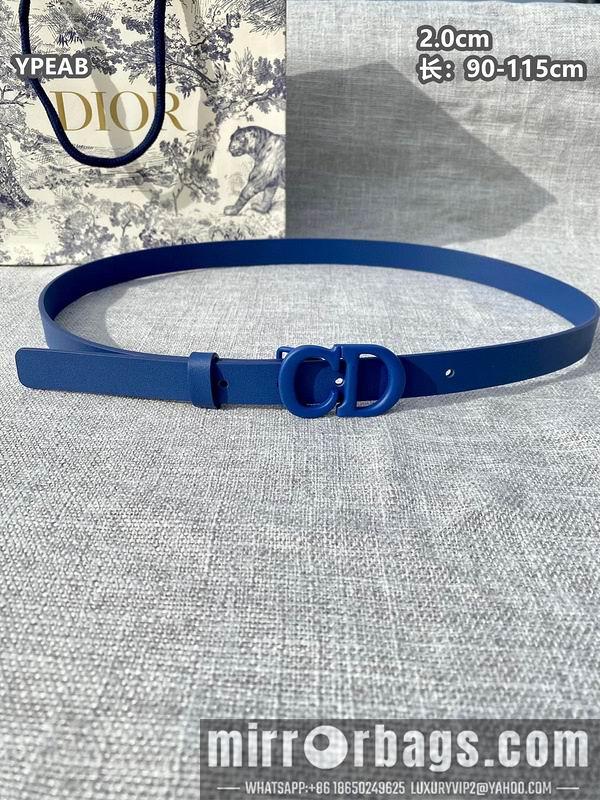 Dior belt 20mmX90-115cm 8L23